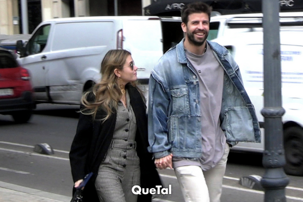 El video del apasionado beso entre Clara Chía y Piqué desde el palco de un estadio